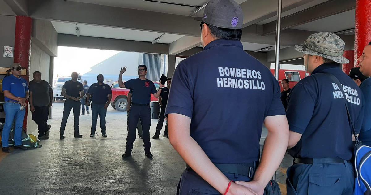 Prometen entrega de uniformes a Bomberos de Hermosillo