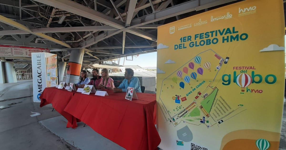 Conoce las actividades que ofrecerá el Festival del Globo en Hermosillo