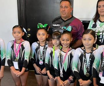 Niñas guaymenses participarán en Campeonato Nacional de Gimnasia Artística