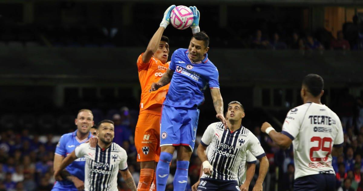 Cruz Azul y Rayados dejan los goles para la vuelta