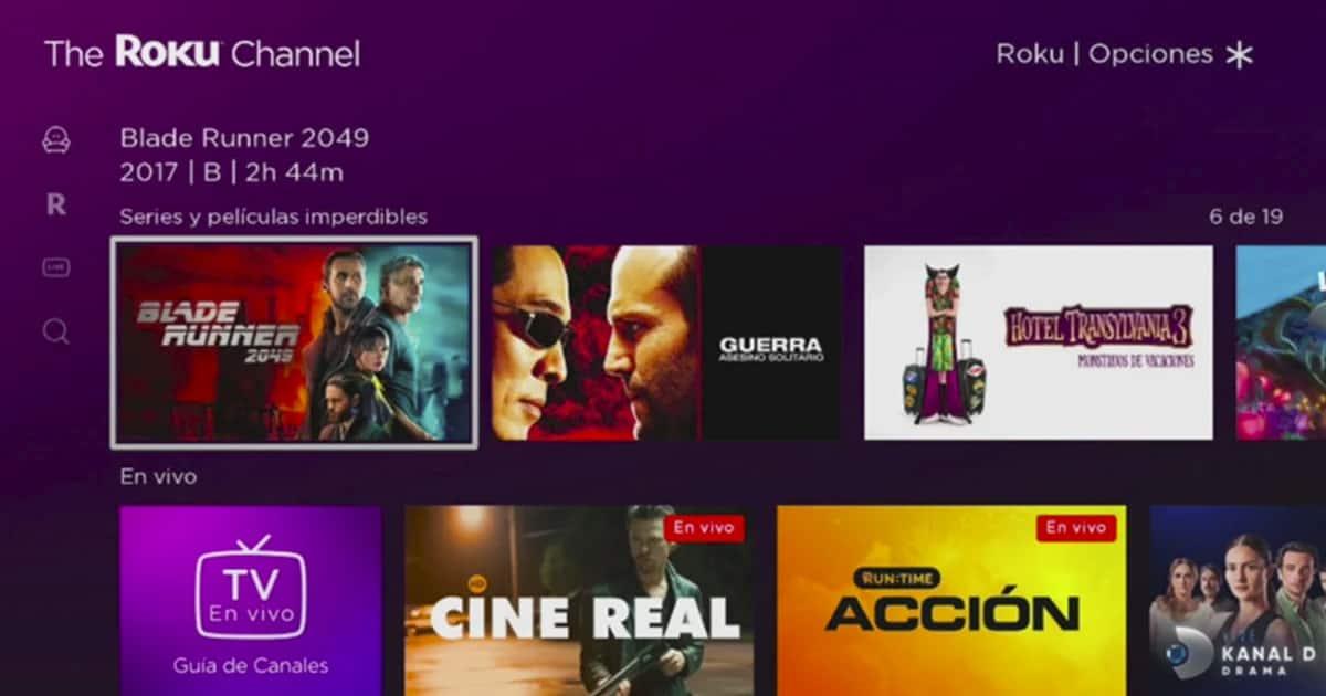 The Roku Channel llega a México