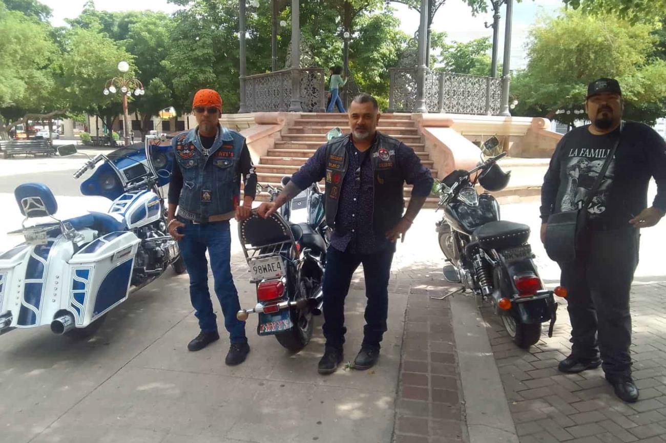 Bikers organizan chanclatón para apoyar a niños de Miguel Alemán