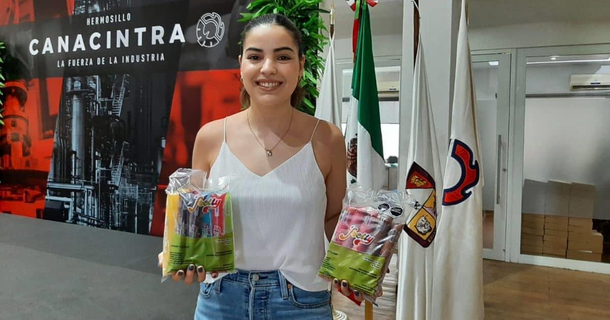 Joven emprendedora lleva su propia marca de bolis a las tiendas