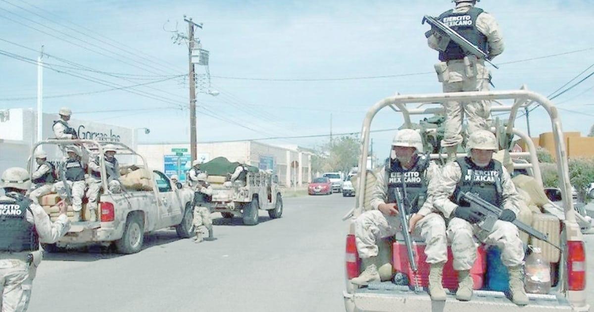 Más militares vigilarán zona de Guaymas