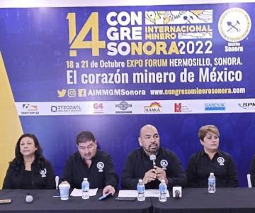 Representantes de empresas mostraron stands en Congreso Minero Sonora 2022