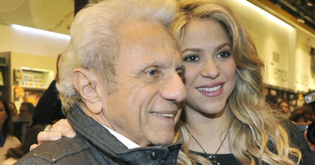 Shakira manda emotivo mensaje tras hospitalización de su padre