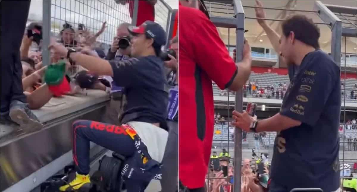 Así fue la espectacular despedida de Checo  en el GP de Estados Unidos