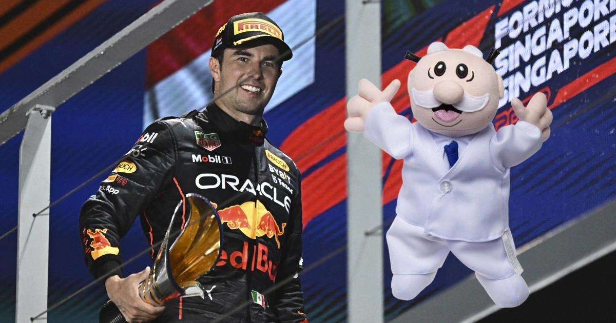 Checo Pérez tendrá su propio peluche de Dr. Simi