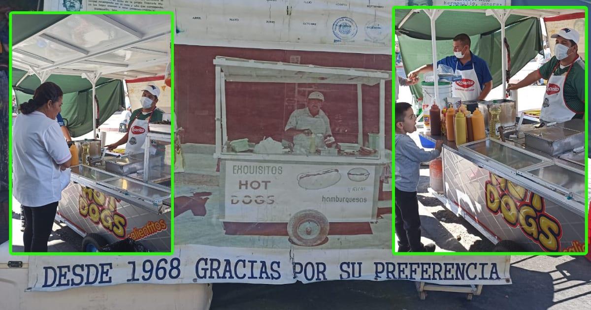 La familia Marmolejo: pioneros en venta de dogos en el Centro