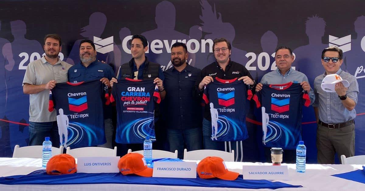 Organizan primera Gran Carrera Chevron por la Salud