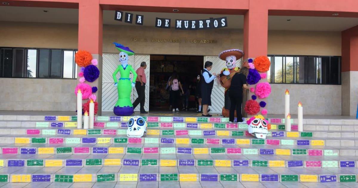 Colegio Lux mantiene viva la tradición de Día de Muertos