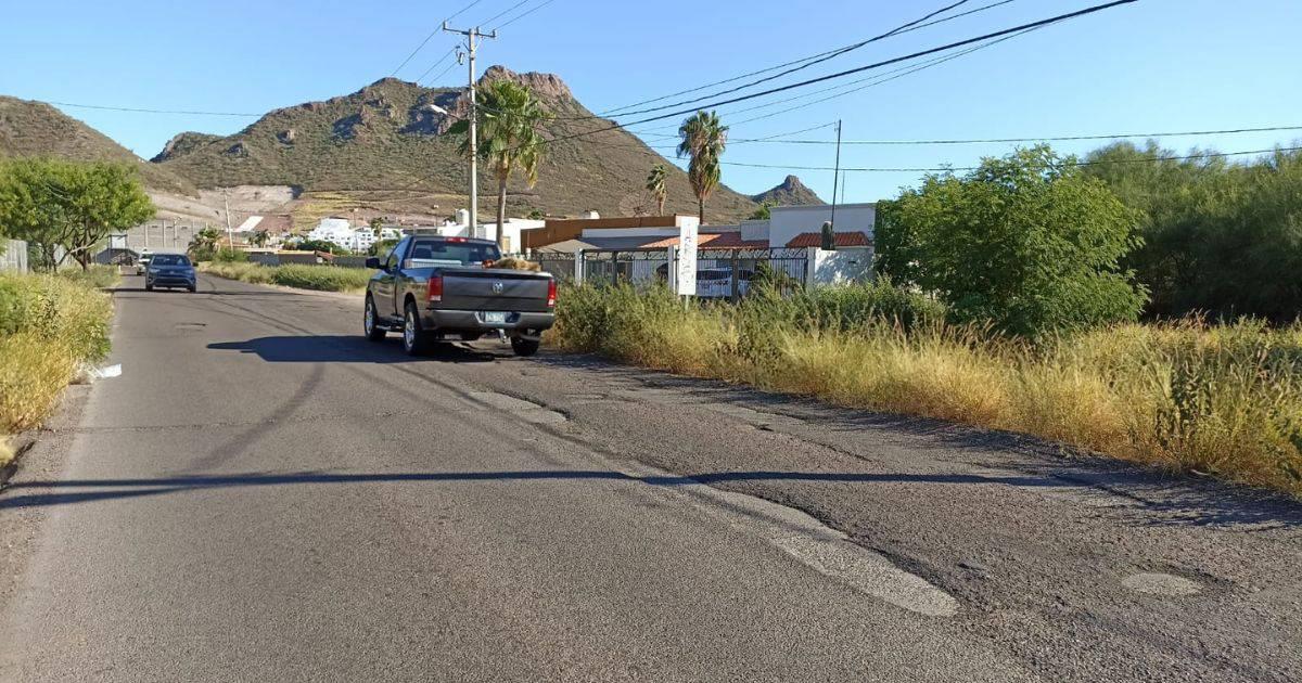 Rehabilitarán bulevar Bacochibampo en Guaymas