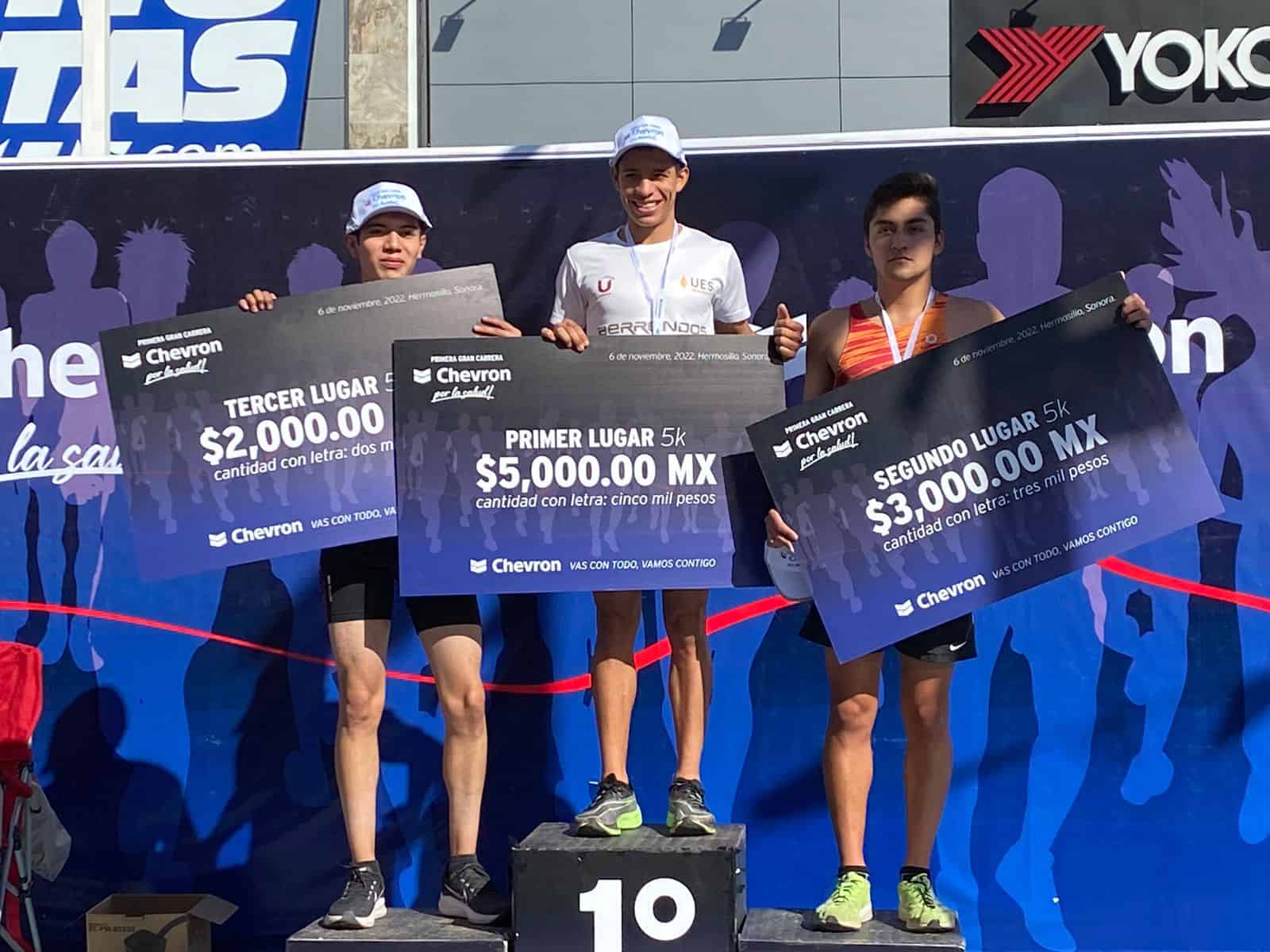 Primera Gran Carrera Chevron por la Salud; conoce a los ganadores