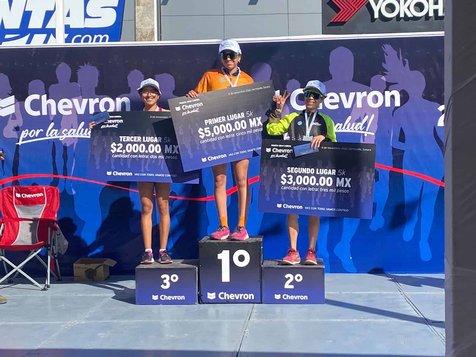 Primera Gran Carrera Chevron por la Salud; conoce a los ganadores