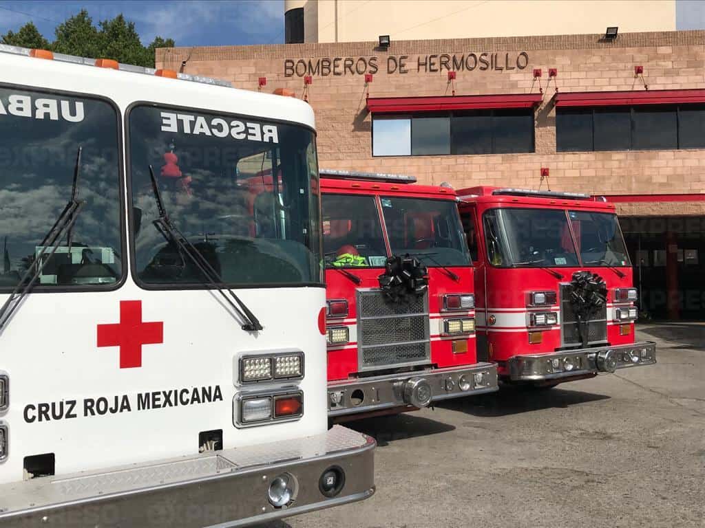 Con la sirena de Bomberos, despiden al apagafuego Raúl Sasturain López