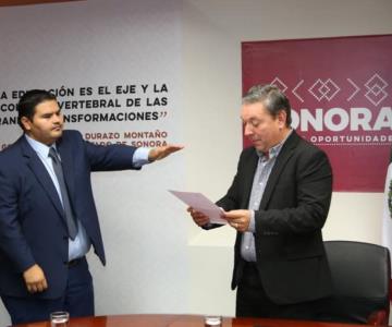 Carlos Sosa toma protesta; nuevo director de Conalep