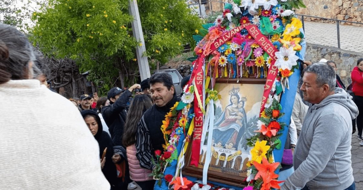 Preparan en Álamos celebración de la aparición de la Virgen de Balvanera