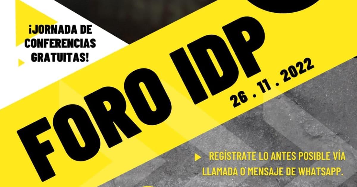 Foro IDP presentará conferencias gratuitas en Hermosillo