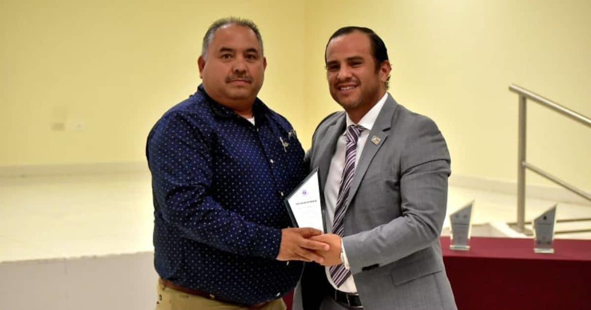 Autoridades estatales reconocen a Comisario de Nogales
