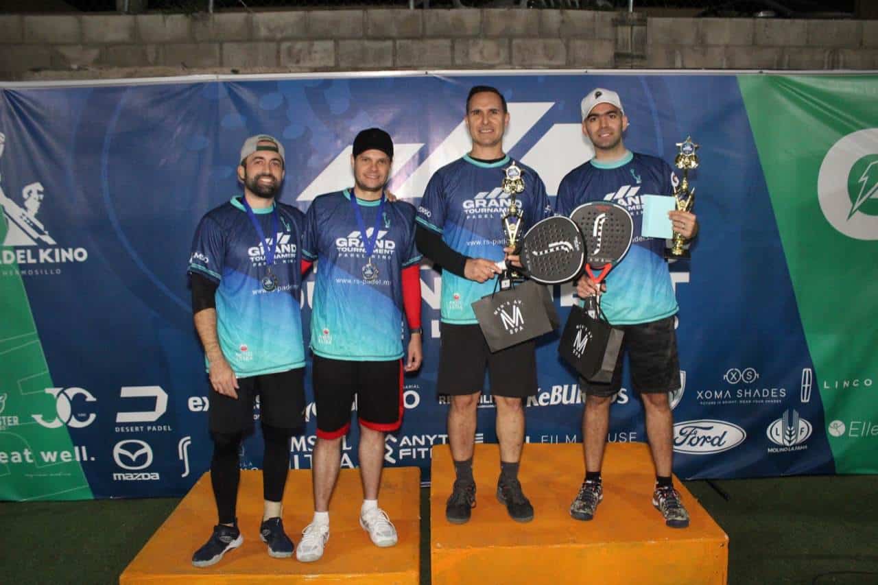 Viven la emoción del Grand Tournament Padel Kino