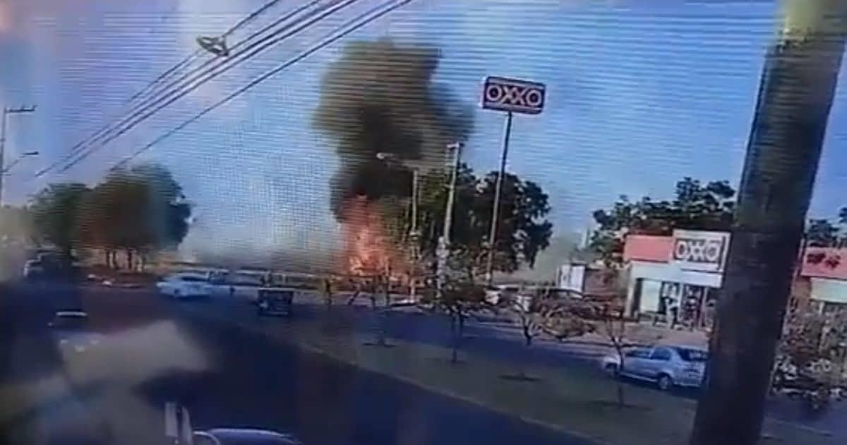 Video | Cae helicóptero en Aguascalientes; muere de titular de SP