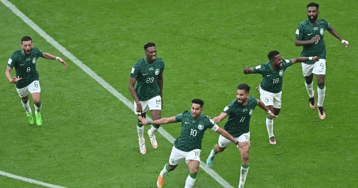 Arabia Saudita sorprende y derrota a Argentina