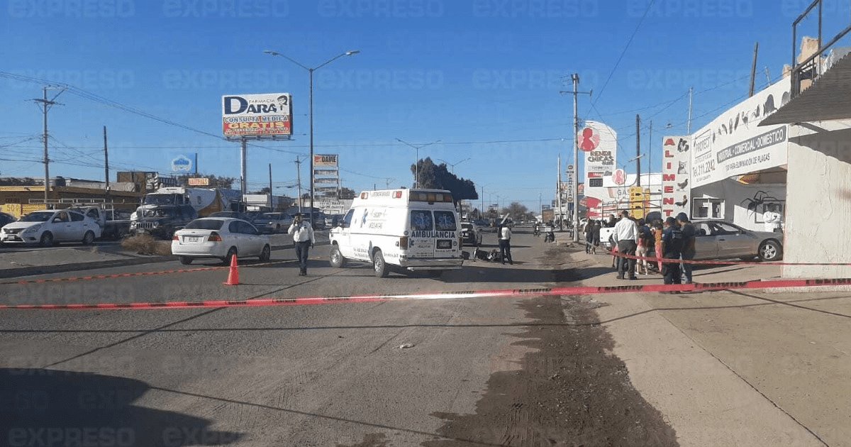 Muere motociclista tras impactar contra un tráiler en el Solidaridad