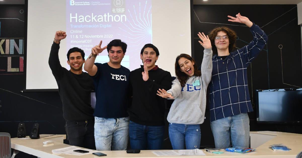 Alumnos sonorenses se llevan premio en Hackathon de Transformación Digital