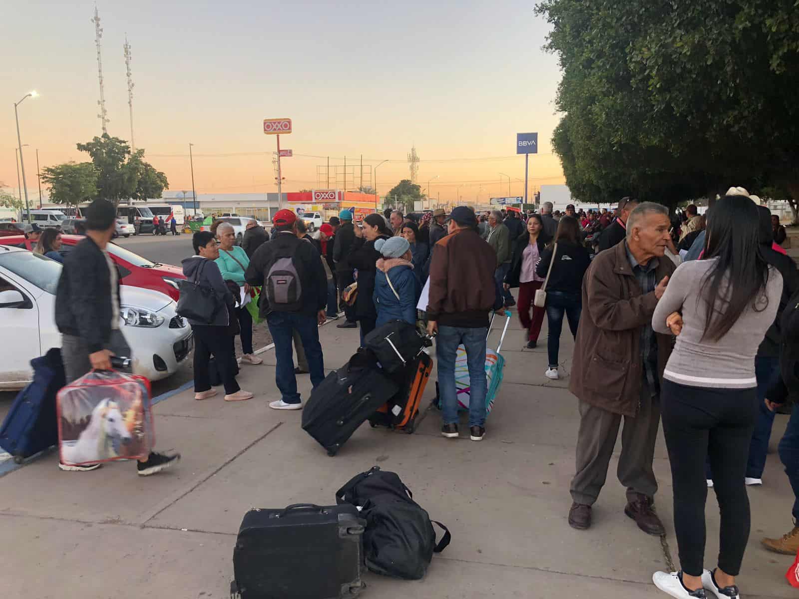 Cajemenses parten a la marcha de este domingo en CDMX