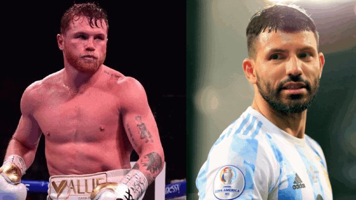 Señor Canelo, no busque problemas, responde  Kun Agüero a Saúl Álvarez