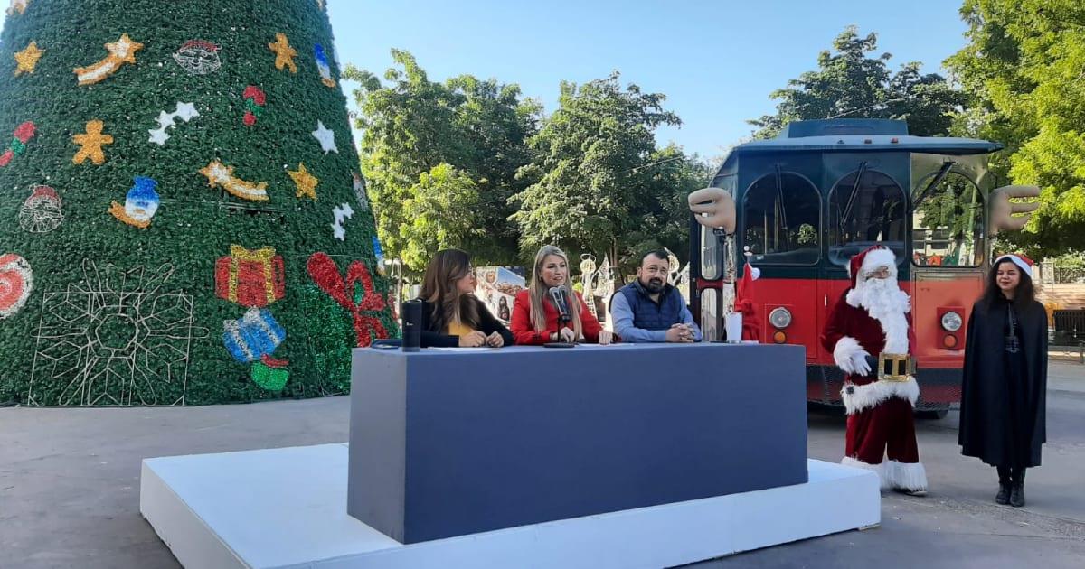 La navidad llegará con el encendido del árbol de la Plaza Zaragoza