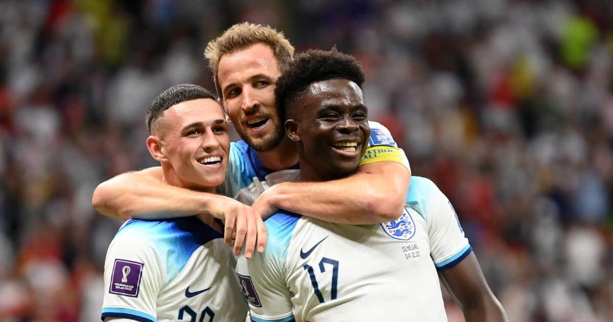 Inglaterra avanza a cuartos tras golear a Senegal