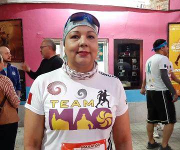 Jesusita lucha contra el cáncer y participa en el Maratón de Hermosillo