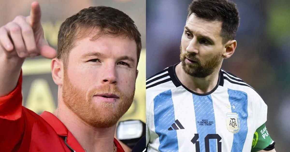 La batalla millonaria entre Canelo y Messi