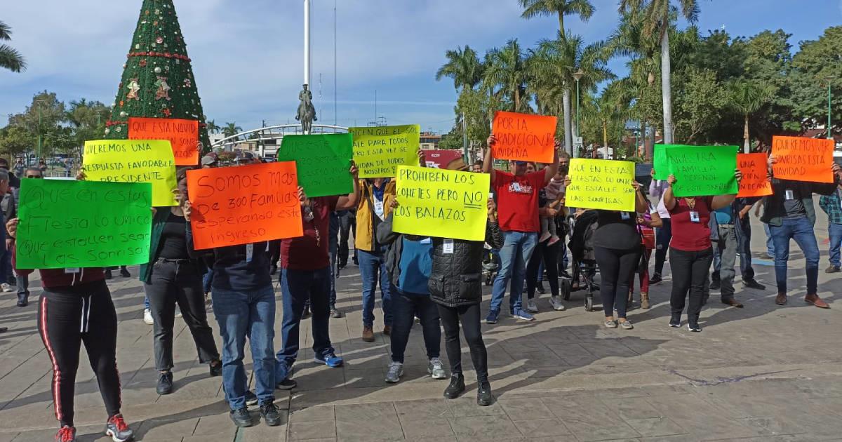 Cajeme: Comerciantes exigen se les permita vender pirotecnia este año