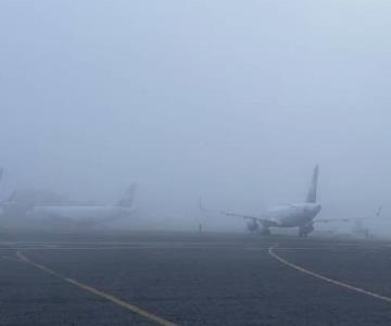 Neblina afecta a 80 vuelos en la Ciudad de México