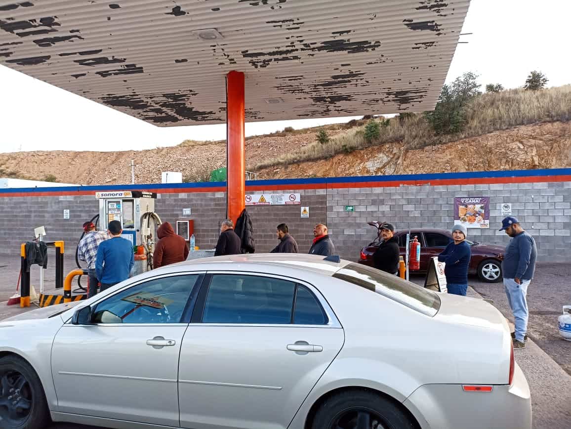 Frío provoca pánico en Nogales; incrementa venta de Gas LP