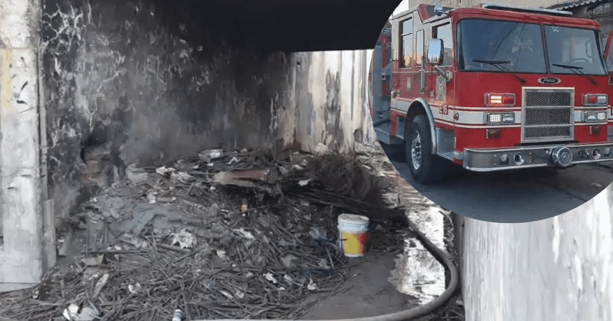 Fogata provoca incendio en el antiguo Cinema 70 de Hermosillo