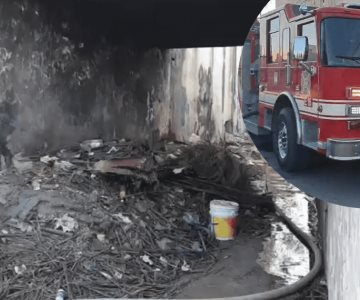 Fogata provoca incendio en el antiguo Cinema 70 de Hermosillo