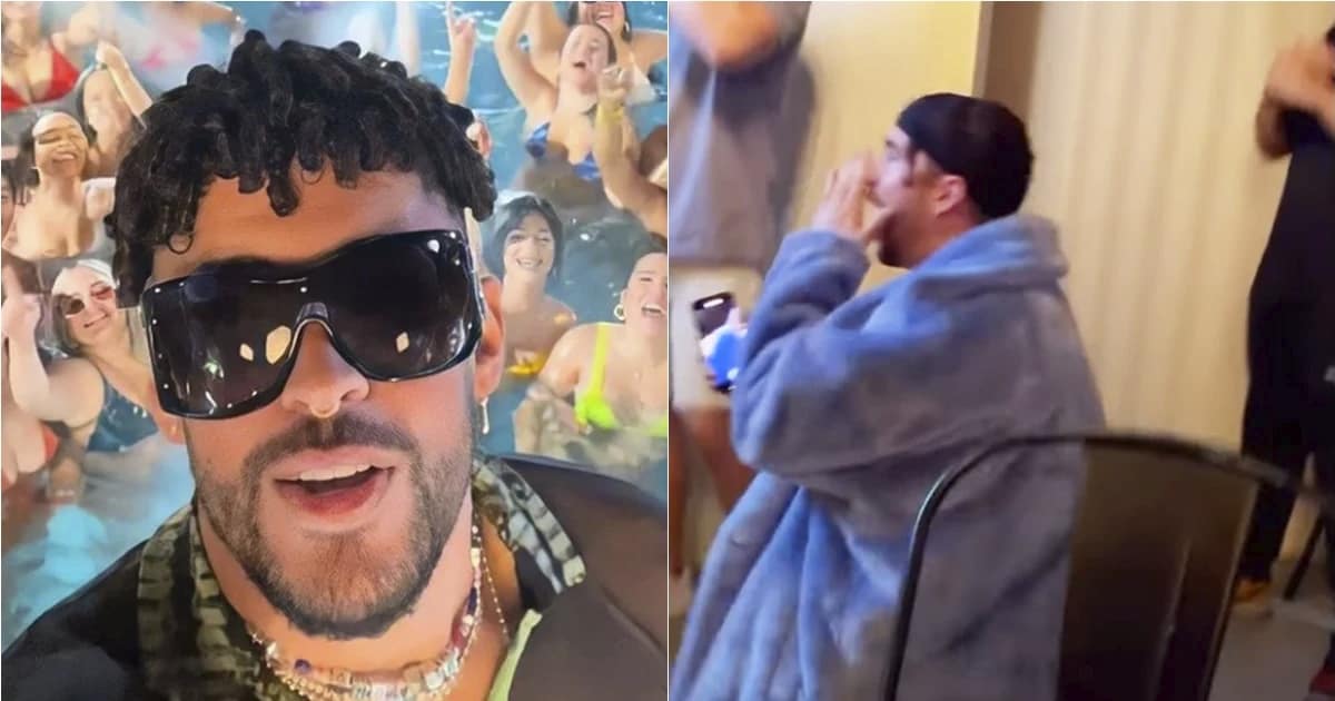 Bad Bunny causó furor en la participación que tuvo en el Juego de Estrellas  de sóftbol: “Lo disfruté mucho, súper lindo la vibra del Dodger Stadium”