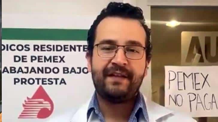 Médicos paralizan hospitales de Pemex por aguinaldo