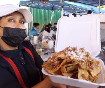 Tianguis de la calle Yáñez en Guaymas destaca en sabor