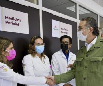 Médicos residentes de Pemex reanudan actividades