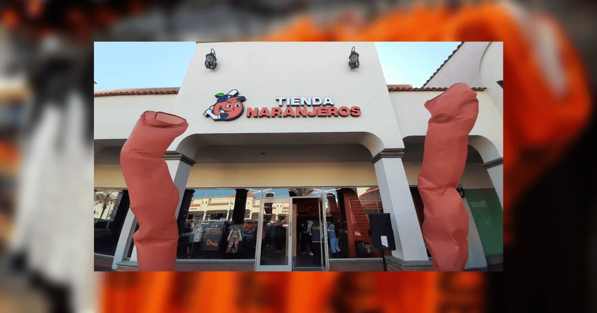 Naranjeros inaugura nueva sucursal de tienda de souvenirs en Hermosillo