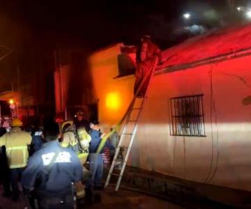 Hombre pierde la vida en incendio sobre colonia Del Rosario