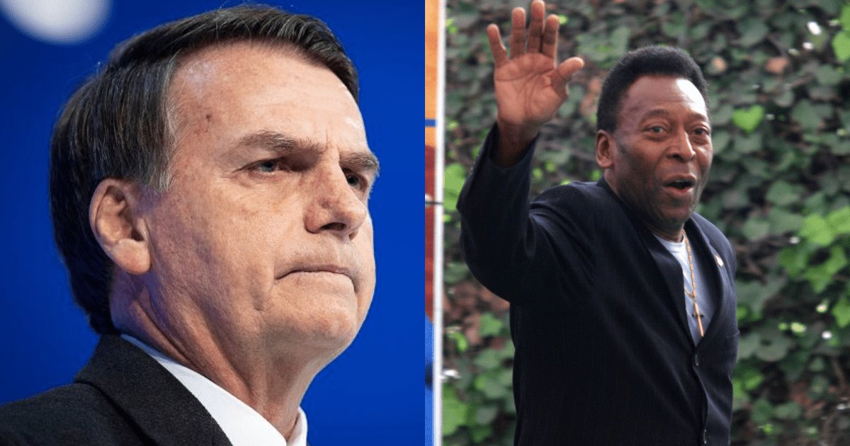 Jair Bolsonaro declara tres días de luto por la muerte de Pelé