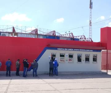 Navojoenses hacen fila desde temprano para boletos de la LMP