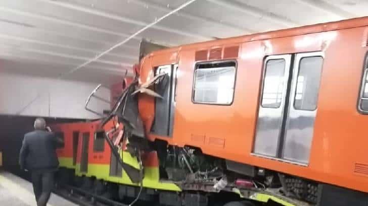 Asciende  a 59 heridos por choque en Línea 3 del Metro