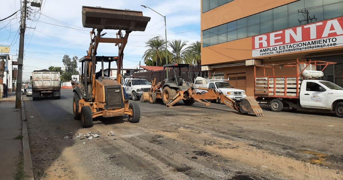 Trabajos en calle Reforma concluirán en marzo