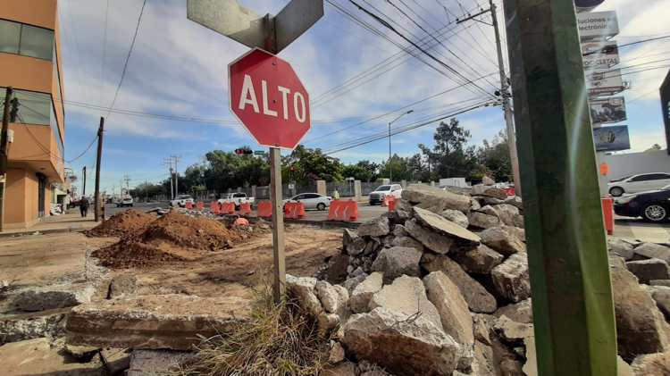 Trabajos en calle Reforma concluirán en marzo